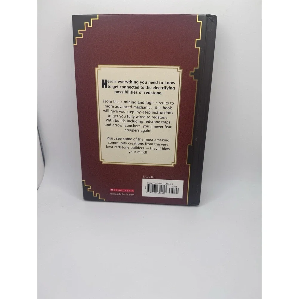 Minecraft: Redstone Handbook: An Official Mojang Book - Hardcover - ACCEPTABLE